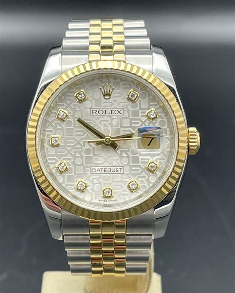 rolex usati con acciaio e oro con brillanti|orologi datejust usati.